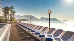 Vista de la costa de Altea